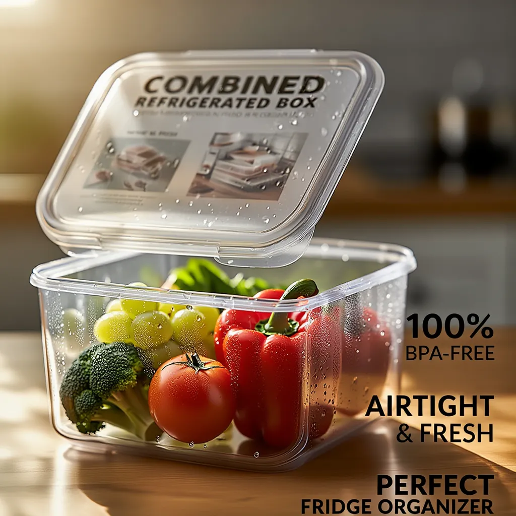Combined Refrigerator Box | Airtight Food Storage | Model 9812
